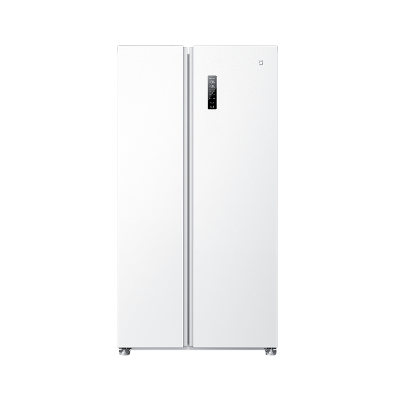 Mijia Refrigerator - Super Large Capacity, Double Door Design, 616L Capacity, Ice White Color